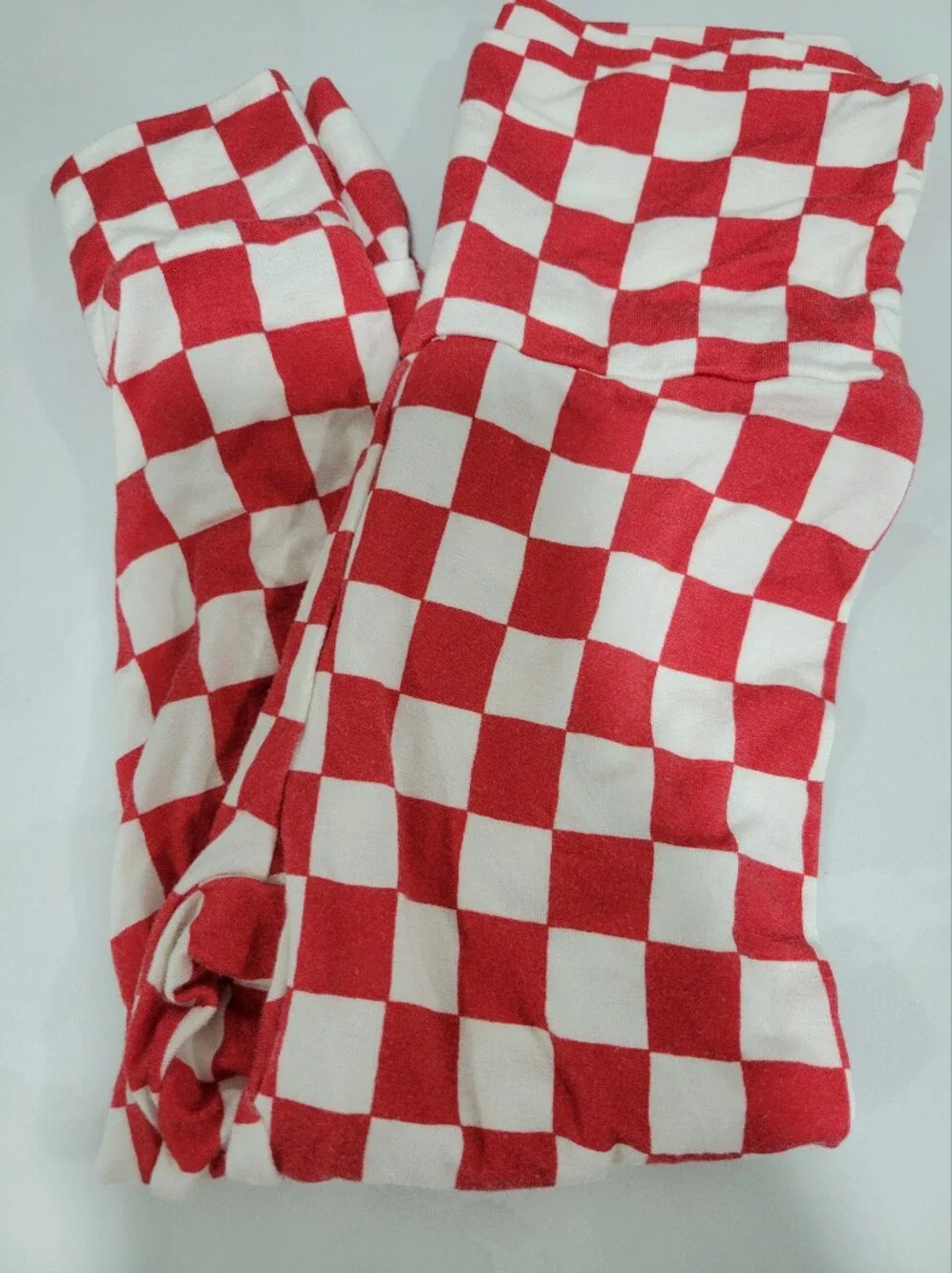 Lou Lou & Company Red and White Checker